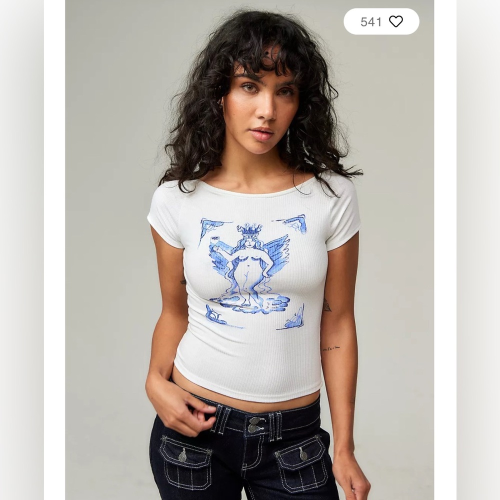 UO Kimchi Blue Nadia Angel T-Shirt